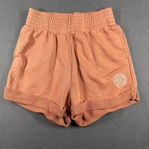 Nike Shorts Womens Small Fleece Sweat Elastic Waist Pockets Sports DN4956-260